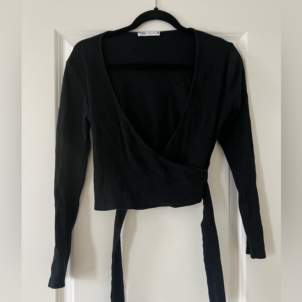Zara ribbed top